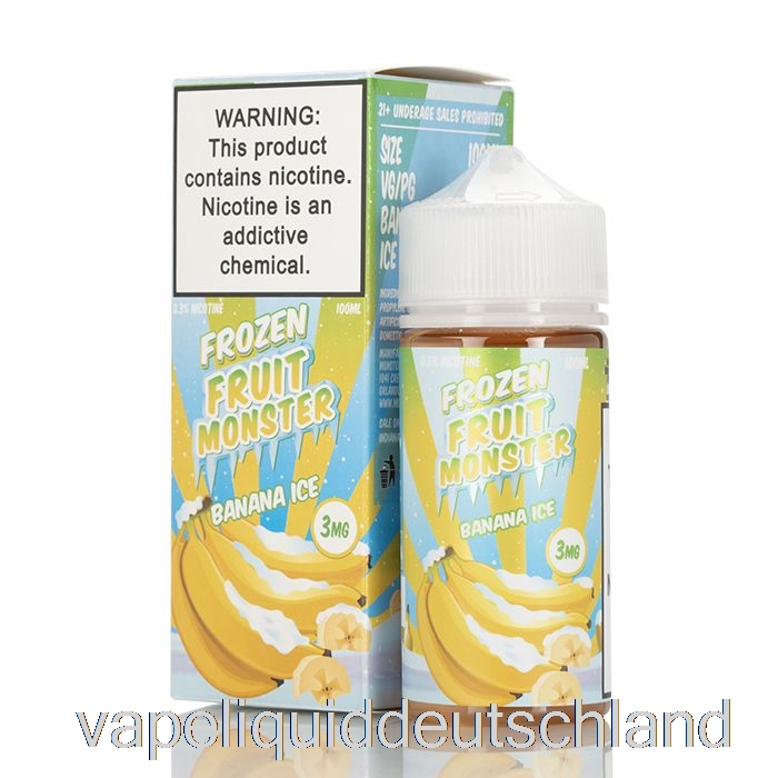Eisbanane – Gefrorenes Fruchtmonster – 100 Ml 0 Mg Vape Deutschland